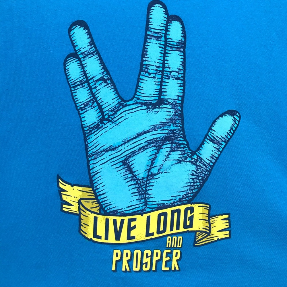 Live Long & Prosper Tee XL